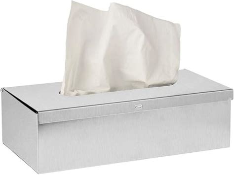 Amazon.com: Brushed Stainless Steel Tissue Box Cover